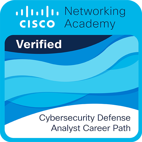 Cisco Cybersecurity Defense Analyst for Shahriar Ibne Alam Cisco Cybersecurity Defense Analyst for Shahriar Ibne Alam